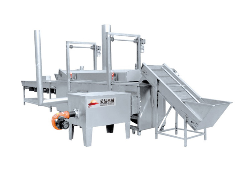 燃?xì)?柴油加熱全自動油炸線